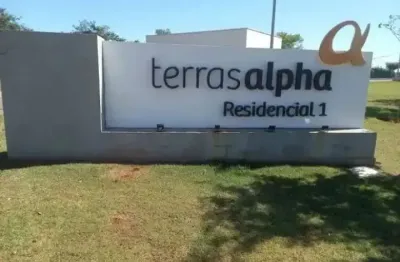 Condomínio terras alpha1 oportunidade!! lote de esquina com 426 metros quadrados com entrada mais prestação