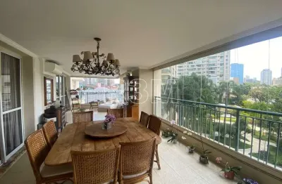 Apartamento no brooklin 4 suítes e 5 vagas com 205m²