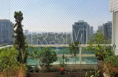 Condomínio villaggio panamby, apartamento, pé direito duplo, de 260m², 4 suites, pode alugar