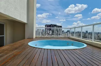 Cobertura duplex em moema com 234 m² sendo: 4 dormitórios (2 suítes) e 3 vagas de garagem.