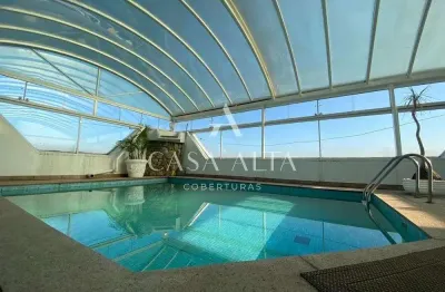 Cobertura duplex no alto da boa vista com 630m² sendo: 4 dormitórios (4suítes) e 5 vagas de garagem.