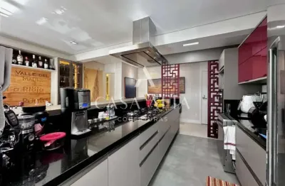 Apartamento no alto da boa vista com 113 m² a.u. sendo: 2 dormitórios (1 suíte) e 2 vagas de garagem.