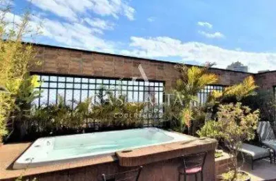 Cobertura duplex no alto da lapa om 284m² a.u sendo: 3 dormitórios (1 suíte) e 3 vagas de garagem.