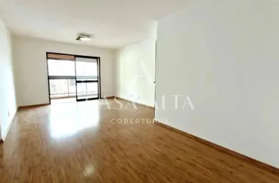 Apartamento no campo belo com 129m² a.u. sendo: 4 dormitórios (2 suítes) e 3 vagas de garagem