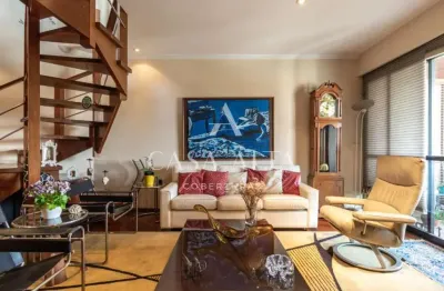 Cobertura duplex no booklin com 356 m² sendo: 4 dormitórios (2 suítes) e 4 vagas de garagem.