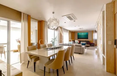 Cobertura duplex no campo belo com 280 m², 3 dormitórios (3 suítes) e 4 vagas de garagem.