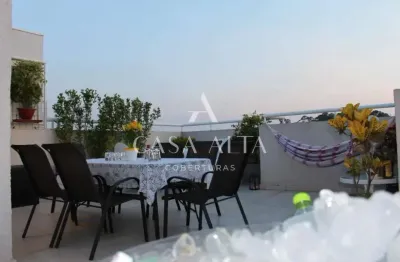 Cobertura duplex na chácara santo antônio com 121 m² a.u. sendo: 2 dormitórios (1 suíte) e 2 vagas de garagem.