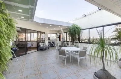 Cobertura duplex na chácara santo antônio com 190m² a.u. sendo: 3 dormitórios (1 suíte) e 3 vagas de garagem.