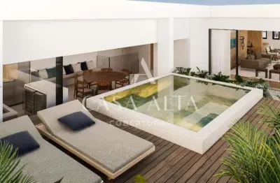 Cobertura duplex paradisíaca com 377 m², 3 ou 4 quartos sendo 3 ou 4 suítes à venda no bairro jardim américa.