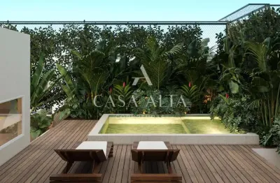 Cobertura duplex elegante com 378 m², 4 quartos sendo 3 suítes à venda no jardim europa.