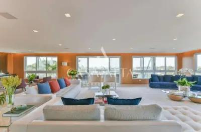 Ocobertura duplex no jardim guedala com 723 m² a.u. sendo: 4 dormitórios (4 suítes) e 6 vagas de garagem.