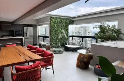 Cobertura penthouse no morumbi com 165 m² a.u. sendo: 2 dormitórios (2 suítes) e 3 vagas de garagem