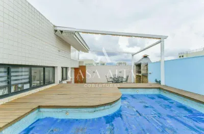 Cobertura duplex no panamby com 305 m² a.u. sendo: 4 dormitórios (4 suítes) e 4 vaga de garagem.