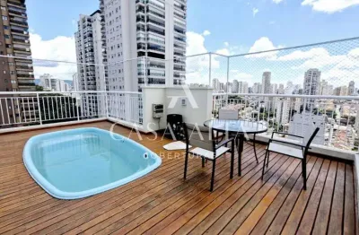 Cobertura duplex em santana com 164 m² a.u. sendo: 2 dormitórios (1 suíte) e 3 vaga de garagem.