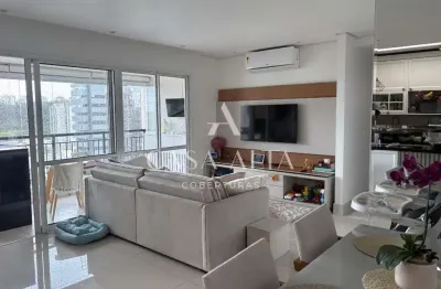 Apartamento na granja julieta  com 81 m², sendo: 2 dormitórios (1 suíte) e 2 vagas de garagem.