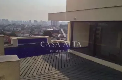 Cobertura duplex na vila madalena com 230m² a.u. sendo: 2 suítes e 2 vagas de garagem.