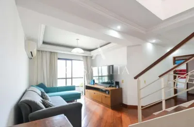 Cobertura duplex no bosque da saúde com 214 m² a.u. sendo: 3 dormitórios (1 suíte) e 4 vagas de garagem