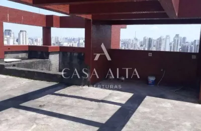 Cobertura duplex em vila mariana com 433 m² a.u. sendo 4 suítes e 6 vagas de garagem.