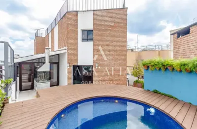 Cobertura duplex na vila mariana com 340m² a.u. sendo: 4 dormitórios (2 suítes) e 3 vagas de garagem.