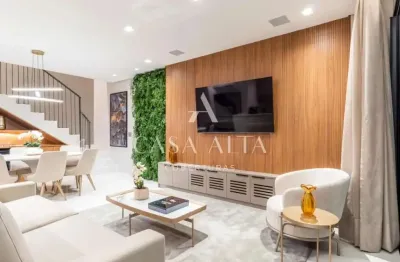 Cobertura duplex minimalista, mobiliada e decorada com 104 m², 2 quartos sendo 2 suítes à venda no bairro vila olímpia.