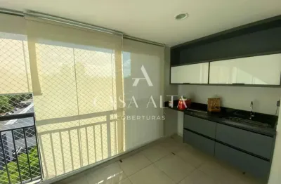 Condomínio up home granja julieta, apartamento de 81m², 2 dormitórios (1 suite), 2 vagas, ar condici