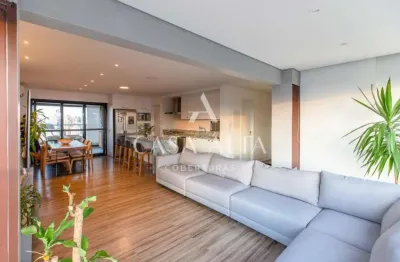 Apartamento no brooklin com 106m² sendo: 2 dormitórios (2 suítes) e 2 vagas de garagem.