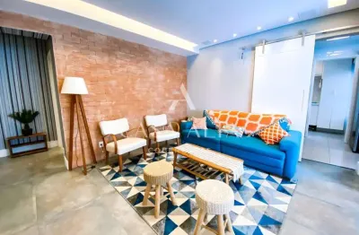 Apartamento na chácara santo antônio com 105m² sendo: 2 dormitórios (2 suítes) e 2 vagas de garagem.