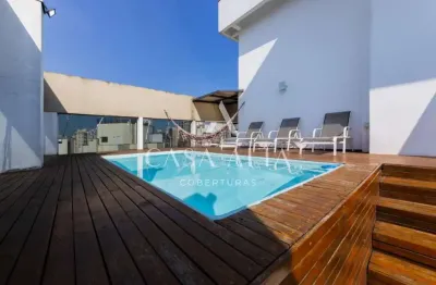 Cobertura duplex no campo belo com 447 m² a.u. sendo: 5 dormitórios (3 suítes) e 4 vagas de garagem