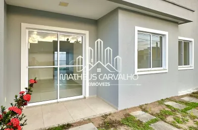Casa com 3/4 , 02 salas e armários em condomínio fechado | bairro sim
