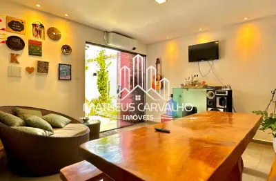 Aluga-se | casa climatizada 2/4 | mobiliada | gourmet | automação | 2 vagas