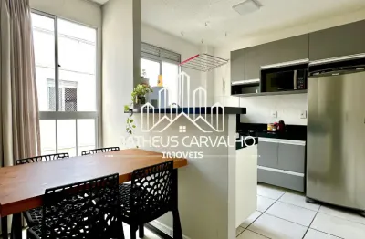 2 quartos mobiliado no sim | completo, planejados novos e ar-condicionado