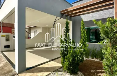 Casa 2/4 reformada no sim com varanda e energia solar | área gourmet | condomínio clube