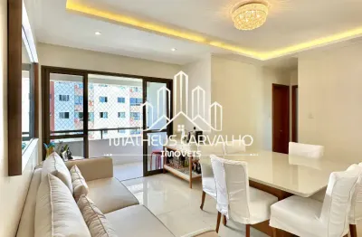 Apartamento 3/4 Reformado e Semi-Mobiliado à Venda | Nascente | Vaga Coberta | 78m² - IMBUÍ