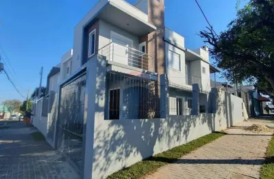 Sobrado de esquina com localização previlegiada no bairro nsg em canoas!