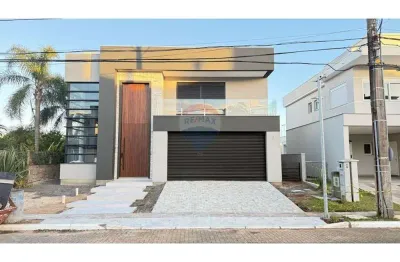 Casa de condomínio de alto luxo para venda com 4 suítes, bairro marechal rondon em canoas/rs