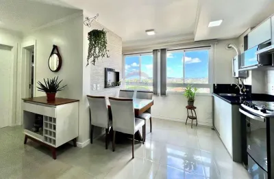 Apartamento semimobiliado com churrasqueira interna e vista livre em canoas
