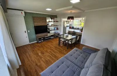 Bacacheri – apartamento mobiliado, 2 quartos (1 suíte) e vaga coberta