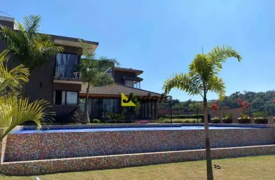 Sobrado com 9 dormitórios à venda, 520 m² por r$ 8.000.000,00 - parque residencial jequitibá - jacareí/sp