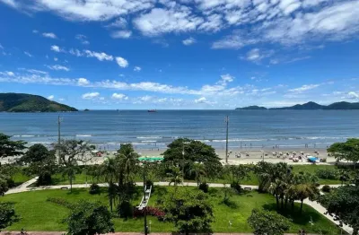 Apartamento à venda com 3 quartos no embaré, santos/sp