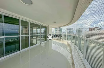 Apartamento com 4 dormitórios à venda, 335 m² por r$ 4.284.661,00 - altiplano cabo branco - joão pessoa/pb