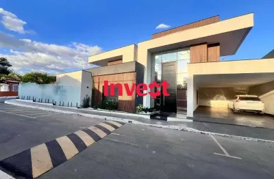 Imperdível casa de luxo em condomínio em vicente pires rua 1