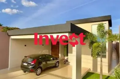 Casa moderna, dentro de condomínio, 3 suítes, lazer completo, lote de 400m² na rua 04 em vicente pires.