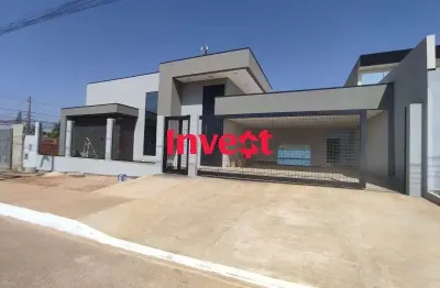 Casa nova moderna 4 suítes lazer completo dentro de condomínio na rua 08 em vicente pires