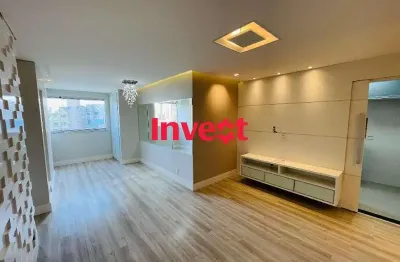 Apartamento reformado, 2 quartos, dce, 70m², localização excelente na rua 22 norte em águas claras.