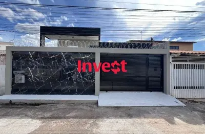 Casa moderna, 3 quartos, suíte, garagem, aceita financiamento na qnp 12, psul, ceilândia.