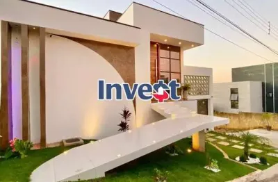 Ótima casa alto padrão na colônia agrícola, 4 quartos, lazer completo - 400m2