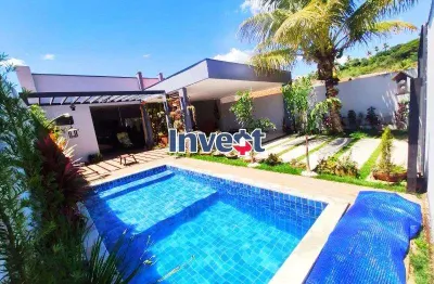 Casa 4 quartos, lazer completo, arniqueiras - 400m²