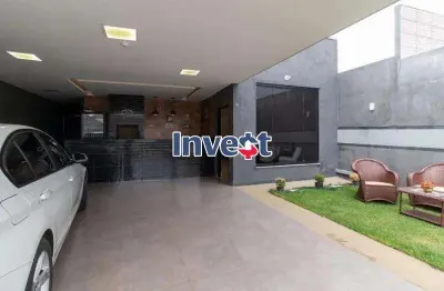 Excelente casa alto padrão, 3 suítes - lote 400m² - rua 4 vicente pires!!