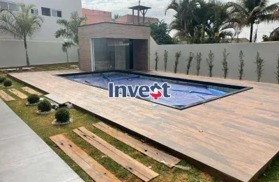 Casa alto padrão, 4 suítes, área gourmet - lote 800m² - arniqueiras