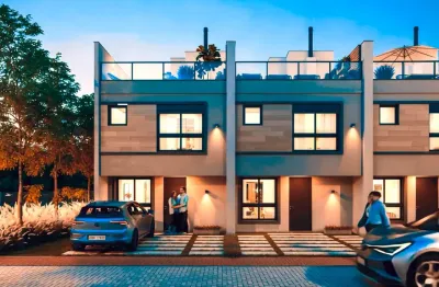 Sobrados de 2 e 3 dormitórios em condomínio com infra de clube em porto alegre.